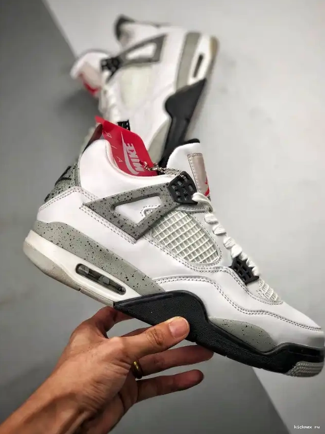 Cheap MAX OG Jordan 840606-192 4 (nike) Cement White Air 0402